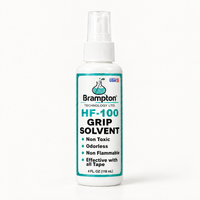 Brampton HF-100 grip solvent in a 118 ml spray bottle